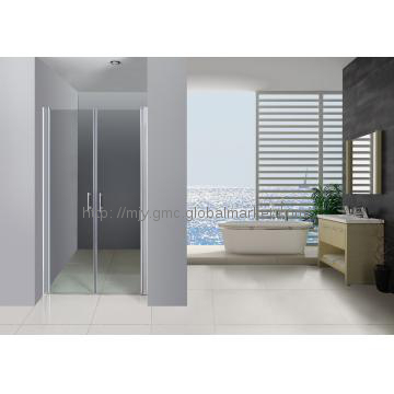 pivot door  tempered glass