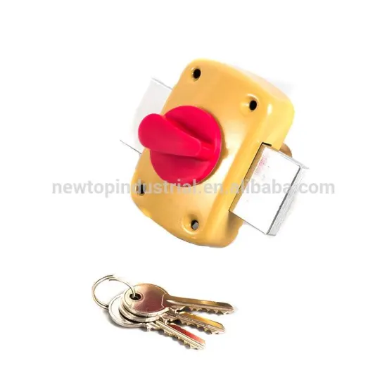 Luxury design latest high security american special knob rim door lock