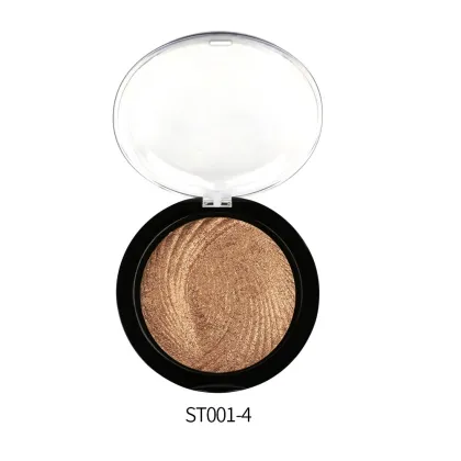 Natural Look Cosmetics: 4 Color Highlight Palette with Bronzer and Shimmer