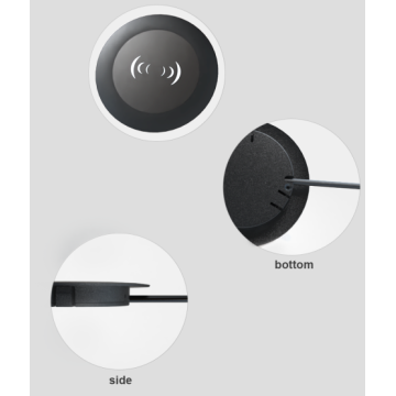 Caricabatterie wireless da tavolo da 10 W