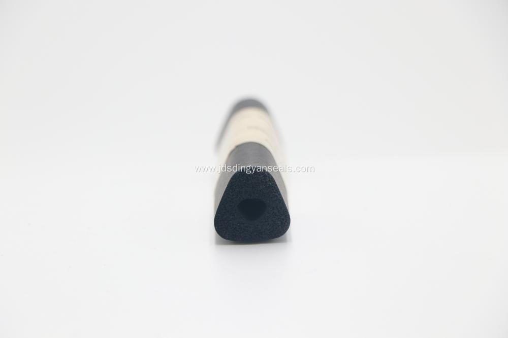 Diamond shape hollow sponge door window rubber seal