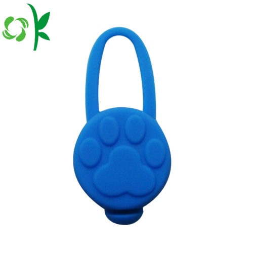 Collar Pet Tag With Silicone LED dog Tags