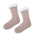 UNISEX Hangat Musim Sejuk Fuzzi Socks Anti Slip