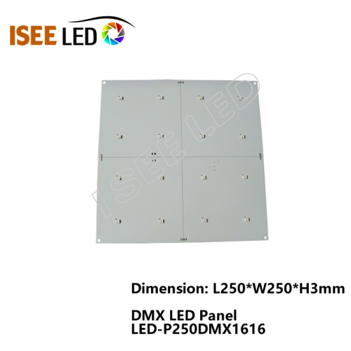 DMX512 RGB LED panel matris ışığı
