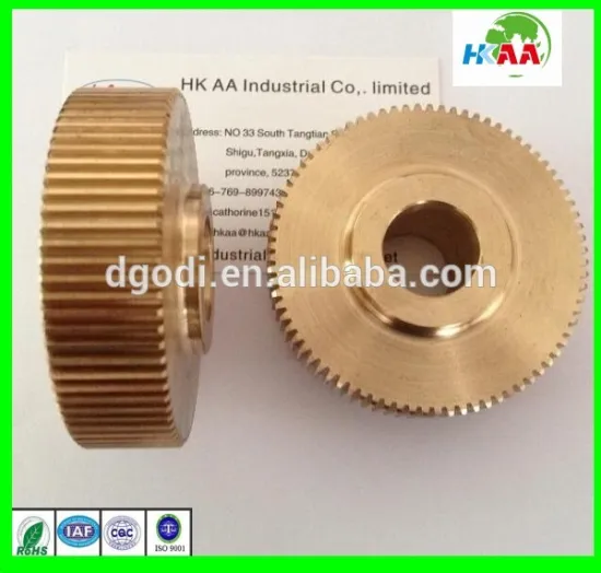 oem custom brass steel worm gear and rack for servo motor manufacturer