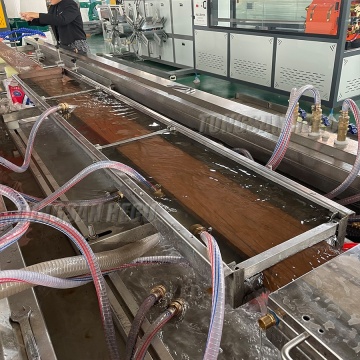 Recycled Plastic Wood Composite Profiles Making Machine - SJMS65/132 Twin Screw Extruder for Outdoor WPC Board Extrusion Line