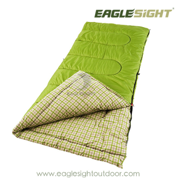 100% cotton flannel sleeping bag