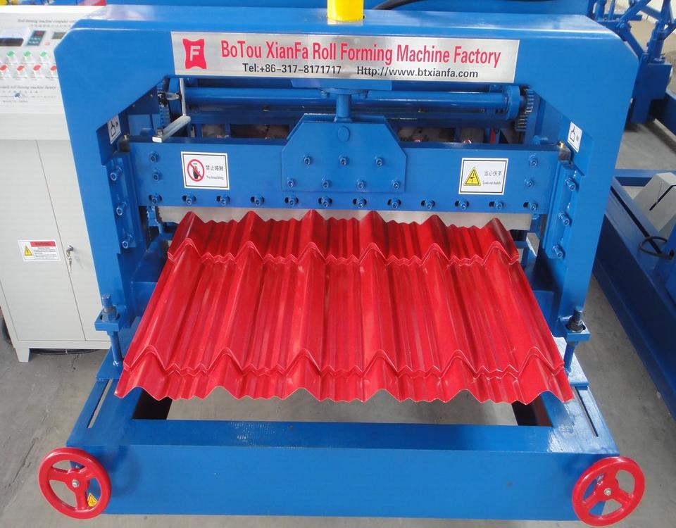 Color Glazed Tile Roll Forming Machine