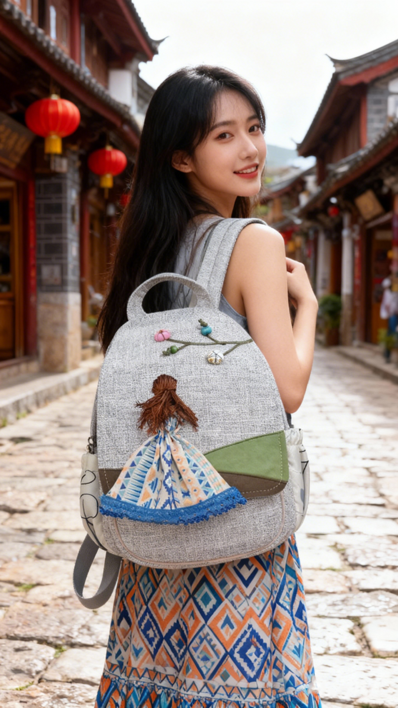 Ethnic Backpack