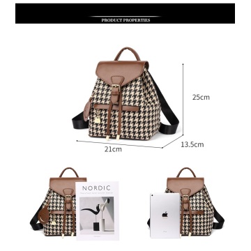 Bolsas de mochila de moda feminina