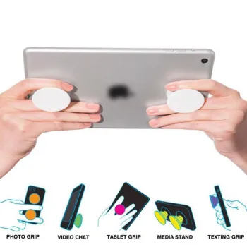 Expandable Holder Pop up Grip Universal Phone Accessory Socket Type