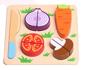 Lovely education cutting vegetables wooden toy set for children,Funny DIY kitchen toys,Cutting vegetables wooden toys