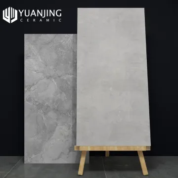 Soft Light 750x1500mm Luxury Moroccan Grey Marble Look Porcelain Floor Tiles: High-End Flooring Solution