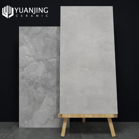 Soft Light 750x1500mm Luxury Moroccan Grey Marble Look Porcelain Floor Tiles: High-End Flooring Solution