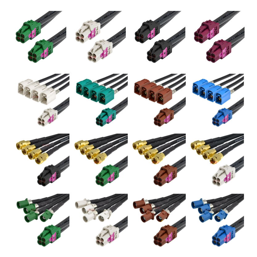 Universal Mini Fakra Cable Fakra Female Dacar302 Cable