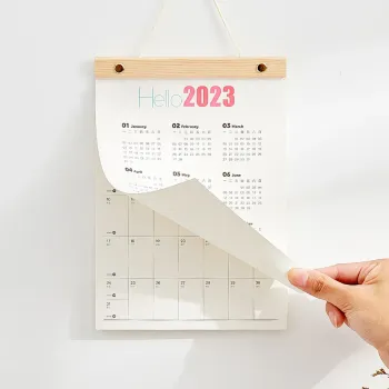 2025 Custom Personalized Simple Desk Calendar - 365 Days of Creative Daily Printing