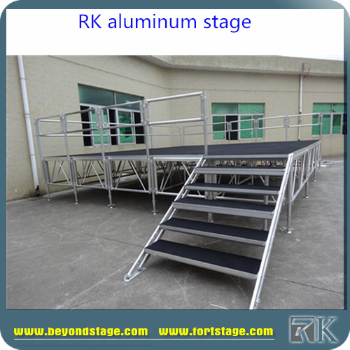 Cheap Portable Stage Truss Adjustable Outdoor Stage Party Wedding Stage Mobile Concert Event Stage Foldable Road Show Stage Collapsible Stage Aluminum Stage Choral Stage Show Stage Exhibition Stage Steel Stage 10