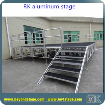RK arena beyblade/used choral stage/event stage for sale
