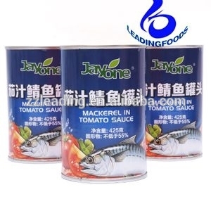 Fish Produce Type and Mackerel Variety Canned Mackerel with Tomato Sauce