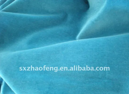 COTTON/RAYON VELVETEEN FABRIC FOR GARMENT