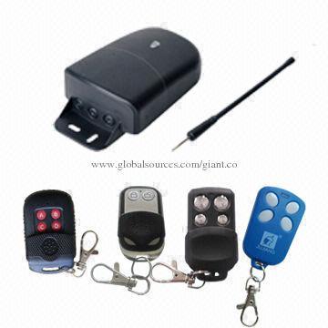 Remote Control Transmitter and Receiver for Garage Door Openers
