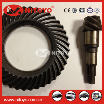 NITOYO 40/6 6x40 6.667 CROWN PINION 5321045230 53210-45230 for HYUNDAI County HD65 HD72 HD78 Crown Pinion