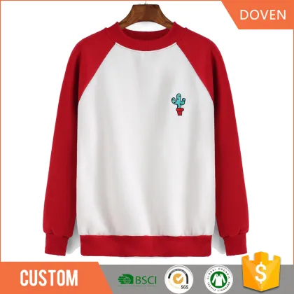 Custom plain hoodie & sweatshirts pullover hoodie