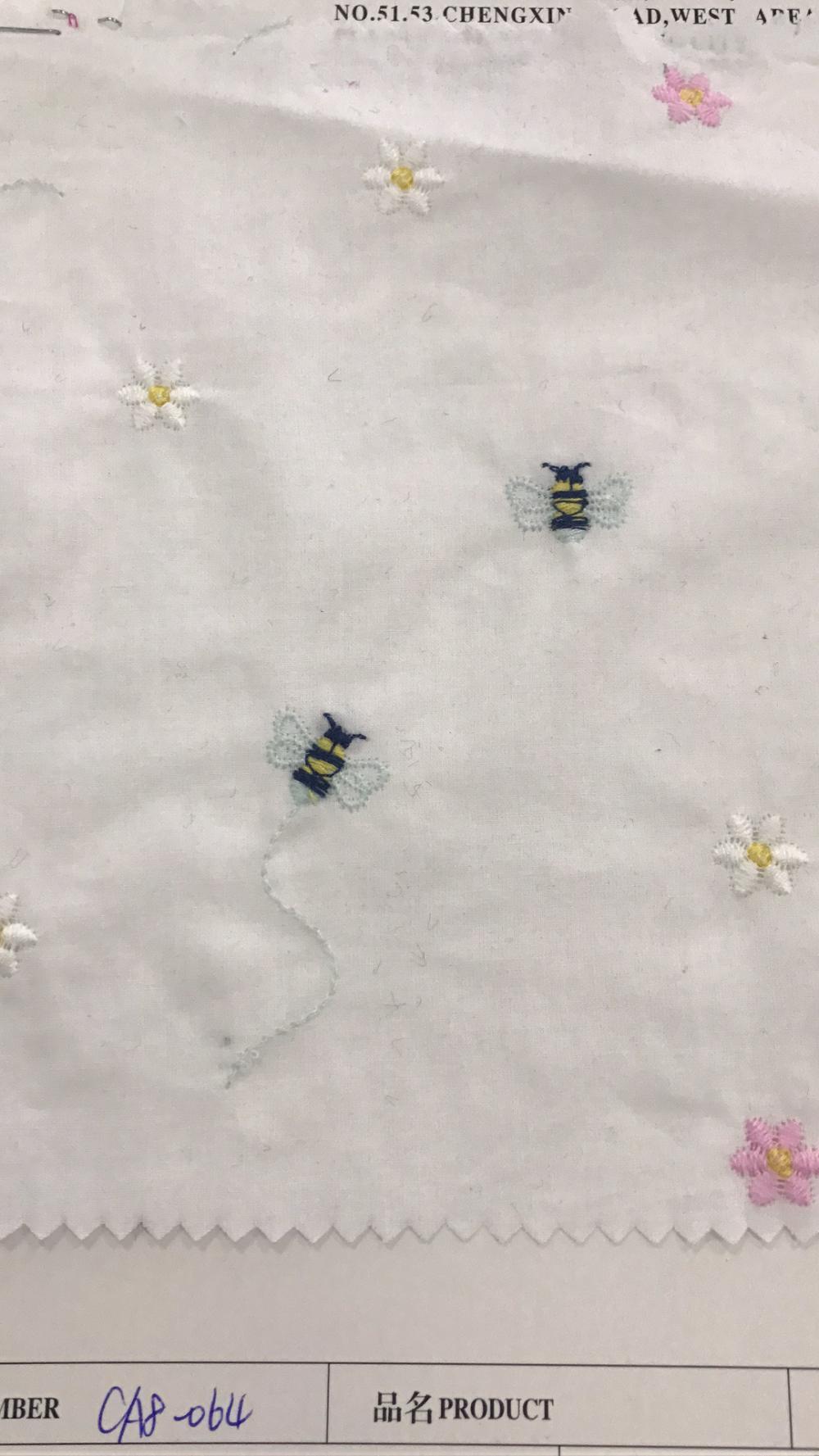 apis florea Cotton Embroider Fabric