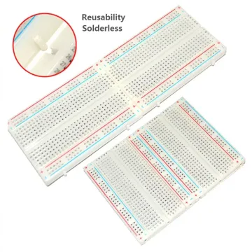 MB102 830 Tie Point Solderless BreadBoard for Arduino - AliExpress