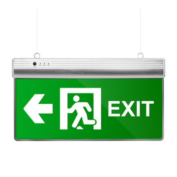 LED Emergent Exit Sign Green