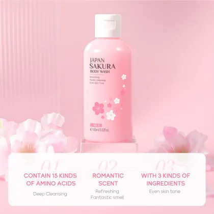 Bettermiss Vitamin C Nicotinamide 100ml Body Shower Gel & Vitamin E Nourishing Body Wash