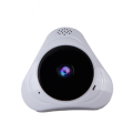 beyaz kablosuz IP güvenlik kamerası