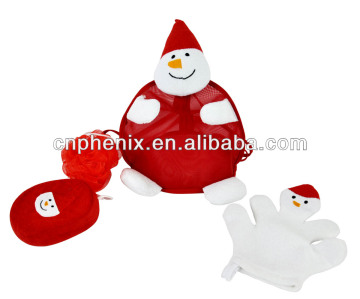 Bathroom bath body cleaning tool set