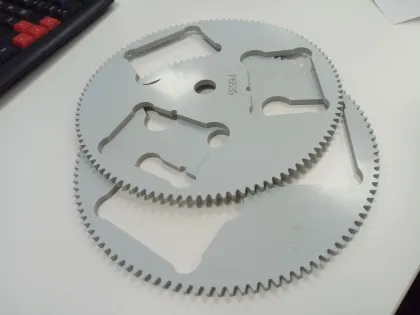 Durable solid pvc board drilling holes