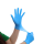 nonsterilized high elasticity blue disposable nitrile gloves