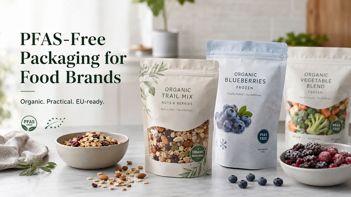 खाद्य ब्रांडों के लिए पीएफएएस-मुक्त पैकेजिंग PFAS-free packaging for food brands