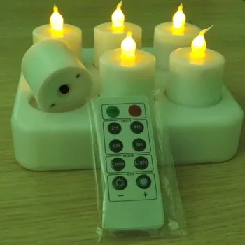 Everlasting Mini rechargeable LED tealight candle