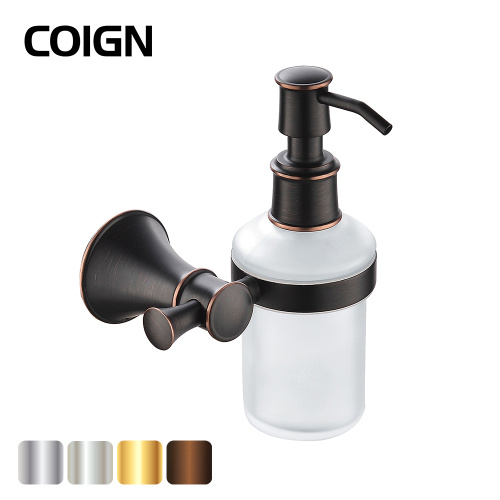 wall mounted soap dispenser Wall Mounted Glass Bathroom Soap Dispenser Manufactory