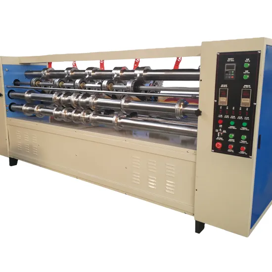 Corrugated Cardboard Slitter Scorer / Thin Blade Slitting Machine for Paper