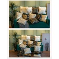 Wholesale Canvas and Leather Pillow Case Cushion Covers