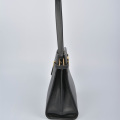 Black leather hobo bag Satchel Leather Evening Bag