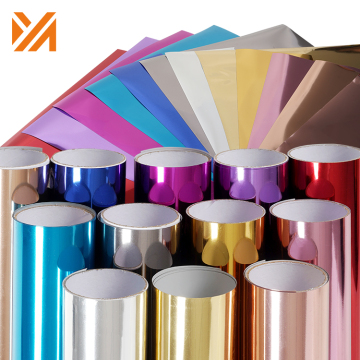 Custom Logo Vinyl: Rainbow HTV Rolls, Metallic Foil, Iridescent Reflective Heat Transfer Vinyl for Print on Clothing & T-shirts