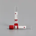 Tube Prp de collecte de sang sous vide jetable en verre pour animaux de compagnie