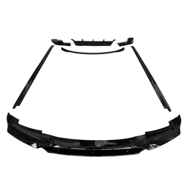 Gloss Black Sport Black Samurai Front Lip Diffuser Full Body Aero Kit لـ BMW X6 F16