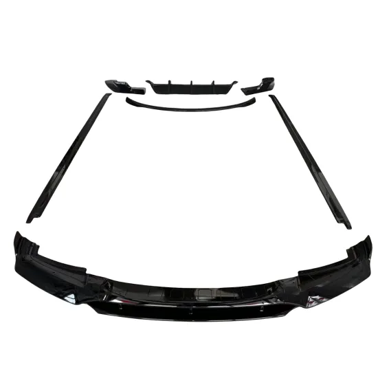 Gloss Black Sport Black Samurai Front Lip Rear Diffuser Full Body Aero Kit for BMW X6 F16