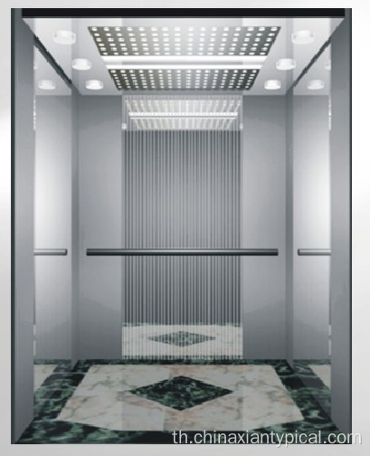 ลิฟต์โดยสาร MRL พร้อมเครื่อง PM Gearless