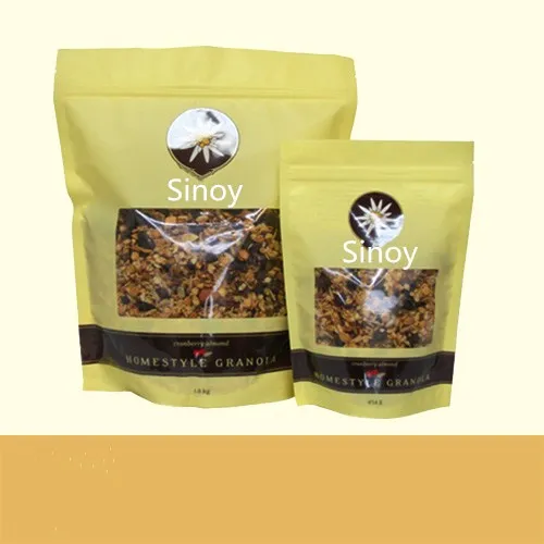 Moisture proof natural organic green tea flexible packing bag
