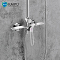 Modern Bathroom Exposed Shower Faucet Set