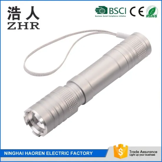 multi function 1000 lumen led flashlight with hammer for self defense