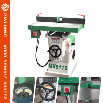 2.2KW Pinliang Vertical Single Axis Spindle Shaper Moulder MX5115 - Woodworking Spindle Router